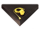 Suport podea ESD poliuretan negru 0,9m x 0,6m 14mm
