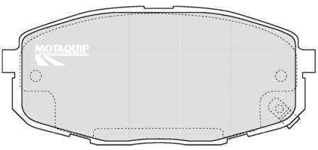 MOTAQUIP LVXL1200 set placute frana,frana disc