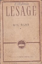 Istoria lui Gil Blas de Santillana, Volumul I foto
