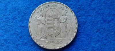 UNGURIA 5 PENGO 1930 foto