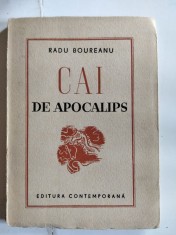 Radu Boureanu cai de apocalips, Carte cu autograf
