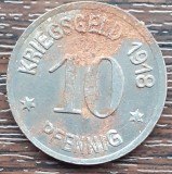 (M2226) MONEDA (NOTGELD, KRIEGSGELD) GERMANIA - 10 PFENNIG 1918 - STADT LAUBAN, Europa