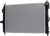 Radiator Chrysler 200 14, Sebring 10; Dodge Avenger 13, Caliber 12; Jeep Compass, Patriot, motor: 2.4, 3.6 V6, 702x414x23, Aluminiu/ Plastic etansat