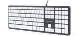 Tastatura Gembird KB-MCH-02 (Negru/Alb)