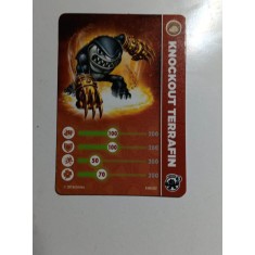 Skylanders Knockout Terrafin - Card