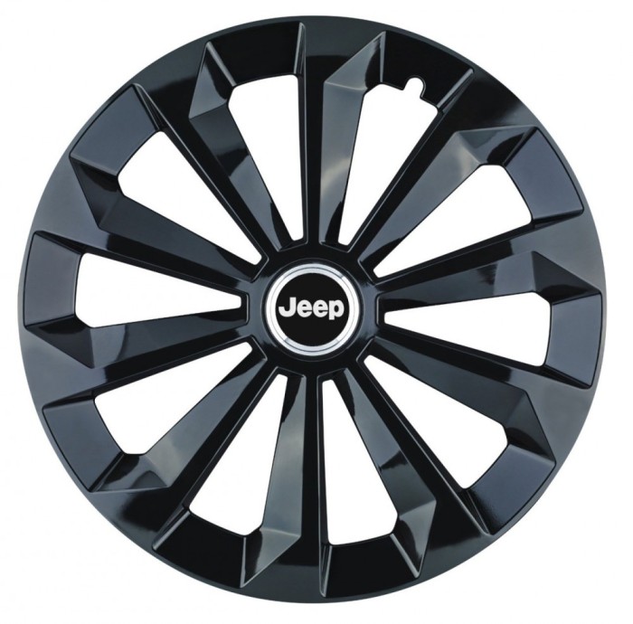 Set 4 capace roti Fame Negru R15 pentru gama auto Jeep