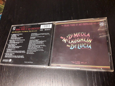 [CDA] Al DiMeola/John McLaughlin/Paco DeLucia - Friday Night in San Francisco foto