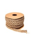 Cumpara ieftin Panglică de iută &icirc;mpletită dublu, maro, Createur, 10mm x 5m