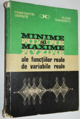 Minime si maxime ale functiilor reale de variabile reale - 1980 foto