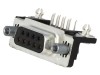 Conector D-Sub 9 PIN Soclu Mamă 90&deg; THT UNC 4-40 AMPLIMITE, TE Connectivity