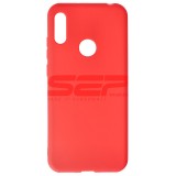Husa TPU Matte Neagra Huawei Y6p Protectie Camera Antishock