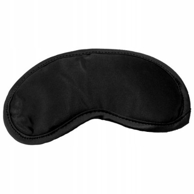 Mască pentru ochi - S&amp;amp;amp;amp;M Satin Blindfold Black foto