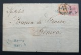 INDIA, 1872 -colonii engleze, clasic- plic circulat-stampilate
