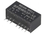 Convertor DC/DC 3W 9-36V la 12V 0-250mA SIP8