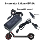 Incarcator 42V 2A, 8x10,5mm, compatibil trotineta electrica xiaomi, LI-ION