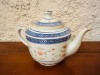 CEAINIC DIN PORTELAN FIN CHINEZESC- MODEL BOB DE OREZ H14CM