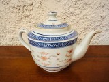 CEAINIC DIN PORTELAN FIN CHINEZESC- MODEL BOB DE OREZ H14CM