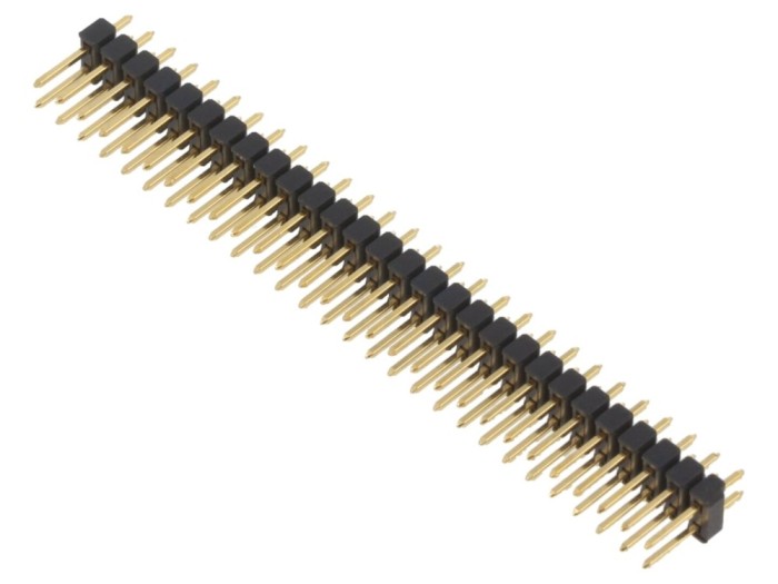 Conector Pini 2x28 THT Aurit