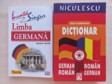 INVATA SINGUR LIMBA GERMANA- SIGRID B. MARTIN + DICTIONAR GERMAN- ROMAN/ ROMAN-