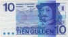 OLANDA 10 GULDENI 1968 VF