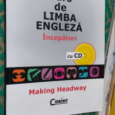 CURS DE LIMBA ENGLEZA INCEPATORI + CD , IOANA MARIA TURAI