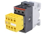 Contactor 3P 26A cu 2NC și 2NO Auxiliare, ABB