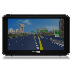 GPS Auto Techstar 7&amp;quot; Premium+ 8GB 256ram Resigilat foto