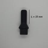 Prezon janta aliaj negru M15x1.25 Mercedes GLS, GLE