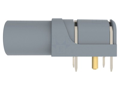 Conector soclu banană 4mm 24A aurit foto