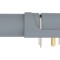 Conector soclu banană 4mm 24A aurit