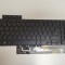 Tastatura Laptop Gaming, Asus, TUF A17 FA707RC, FA707RM, FA707RR, FA707RW, FA707RE, neagra, iluminata, layout US