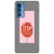Husa compatibila cu Motorola Moto G22 model stop being so hard on yourself, Silicon, TPU, Viceversa