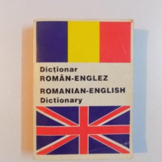 DICTIONAR ROMAN - ENGLEZ , ROMANIAN - ENGLISH DICTIONARY de ANDREI BANTAS , 2000