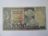 Rara! Republica Malgasa/Madagascar 1000 Francs/200 Ariary 1974