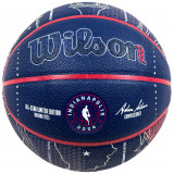 Cumpara ieftin Mingi de baschet Wilson NBA All-Star 2024 Indianapolis Collector Ball WZ2015601XB albastru marin