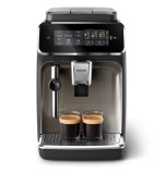 Espressor Automat Philips Seria 3300 EP3326/90, 5 Bauturi, SilentBrew, Spumare Clasic, Negru/Auriu