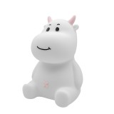 Lampa de noapte cu lumini LED, Marys, Vacuta, Roz