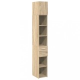 Dulap depozitare slim stejar sonoma 30x42,5x225cm lemn compozit