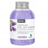 Sare de Baie cu Ulei de Lavanda Eva, 600 g, Eva Natura