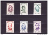 C1872 - Franta 1956 - Yv.1082-7 stampilat,serie completa