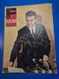revista flacara 27 ianuarie 1973-teatrul bacovia bacau,ziua de nastere a lui ceausescu , filmul pe aripile vantului