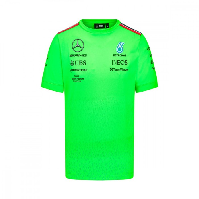 Mercedes AMG Petronas tricou de bărbați Set Up green F1 Team 2023 - XXL