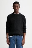 Marc O&#039;Polo pulover din amestec de l&acirc;nă culoarea negru, light, 531516060208