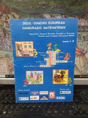 Jocul concurs european Cangurașul matematician 2007, clasele I-II, 154