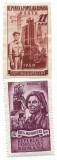 Marci diverse (2 buc.), 1951 - valori neobliterate