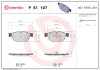 BREMBO P 61 107 PRIME LINE set placute frana,frana disc