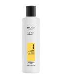 Sampon profesional fortifiant impotriva ruperii Nioxin System 1 Scalp + Hair pentru par natural cu aspect usor subtiat, 300 ml, Resigilat, Grad B