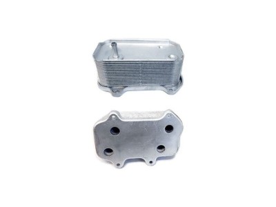 Radiator racire ulei motor, termoflot Porsche Boxster S 11.2004-2012, motor 3.2 B6, 206 kw, 3.4 B6, 217/228 kw, benzina, 160x80x70 mm, din aluminiu foto