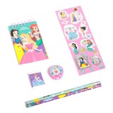 Set școală Disney Princess, 6 Piese, Multicolor, 3+ Ani