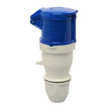 Cupla industriala monofazica mobila Walther 330306, 3P, 32A, 230V, IP44